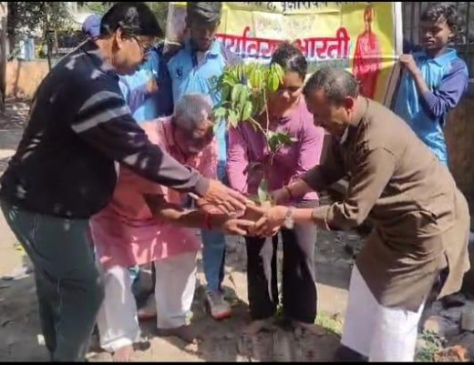 राष्ट्रीय सुरक्षा दिवस पर पर्यावरण भारती द्वारा पौधारोपण कार्यक्रम आयोजित 